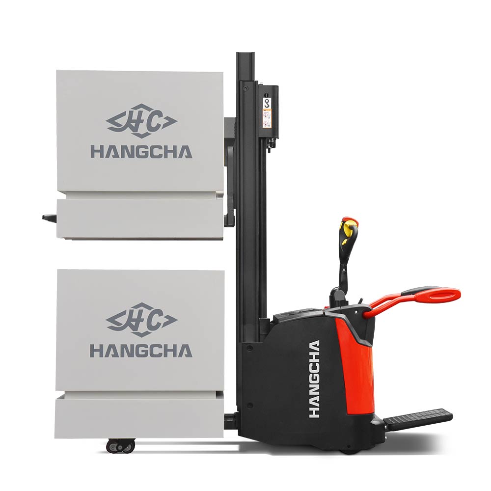 Xe nâng tay điện đứng lái 2 tấn