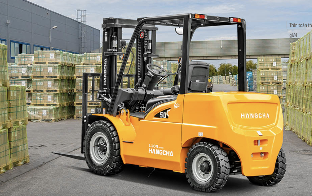 Thiên Sơn là địa chỉ phân phối xe nâng điện 4 tấn chính hãng, giá tốt nhất